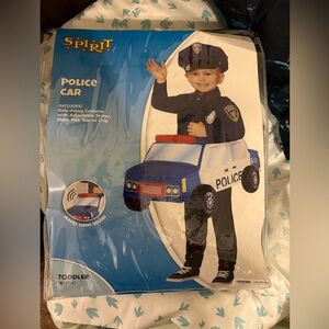 Spirit Police Car Costume - Blue and White